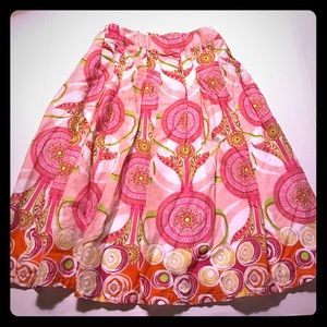 Pleated Skirt, fully lined, Girls size 7